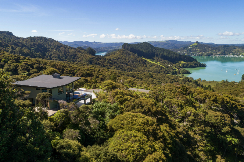 Kauri Hill Lodge Backview